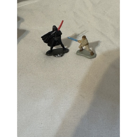 1994 Star Wars Micro Machines Darth Vader Helmet Playset Galoob Figures - Picture 3 of 10